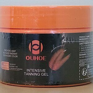 OUHOE Intensive Tanning Gel - Outdoor Sun Tan Gel Summer Beach 150g/5.3 oz